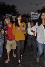 leads protest for Delhi rape incident in  Carter Road, Mumbai on 22nd Dec 2012(42).JPG